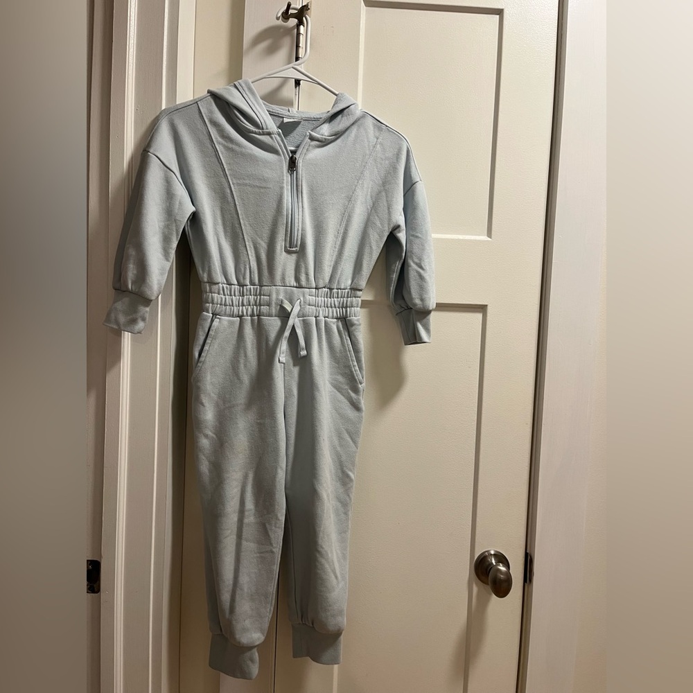 Abercrombie & Fitch soft jumpsuit.  Light blue. Child size 5/6